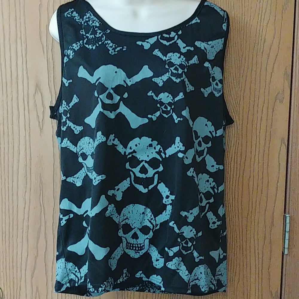 Skull Cosume Tank - Unisex